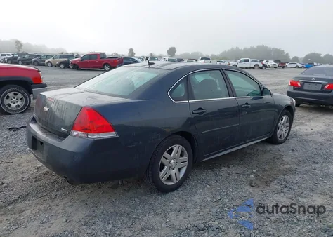 2013 Chevrolet Impala Lt из США, поврежденный, VIN 2G1WG5E38D1221757
